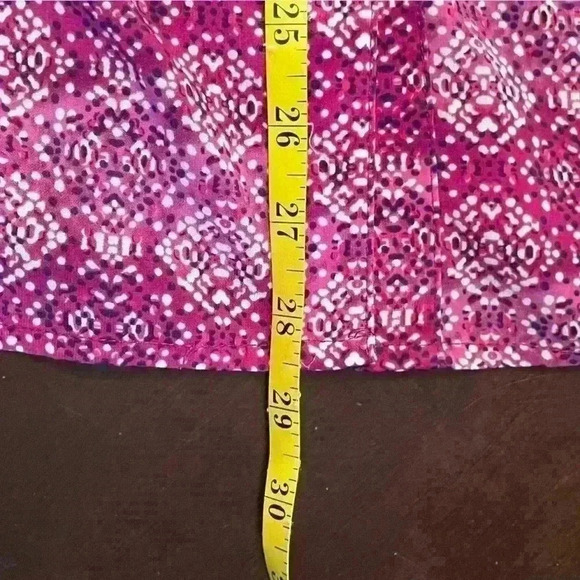 Catherines Business Casual Button Up Short Sleeved Pink Blouse Size 3XWP - Picture 8 of 9